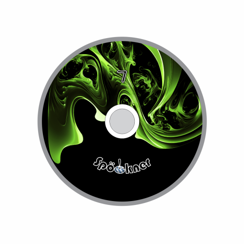 Spöckner "Fantasie / grün schwarz" Eisstock